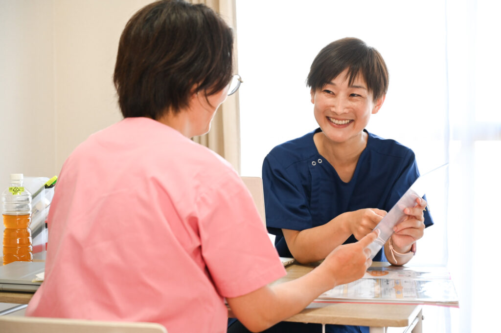 ご家族様の笑顔も私たちの支援対象です